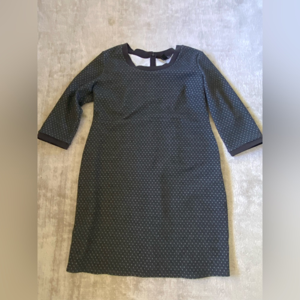 Stork & Babe Elegant Black Polka Dot Dress